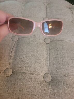 kate Spade Pink Rectangular Women’s Sunglasses and Case